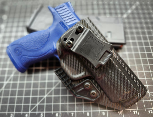 IWB Holster Carbon Fiber Black M&P 4.25" 9/40(small blemish)